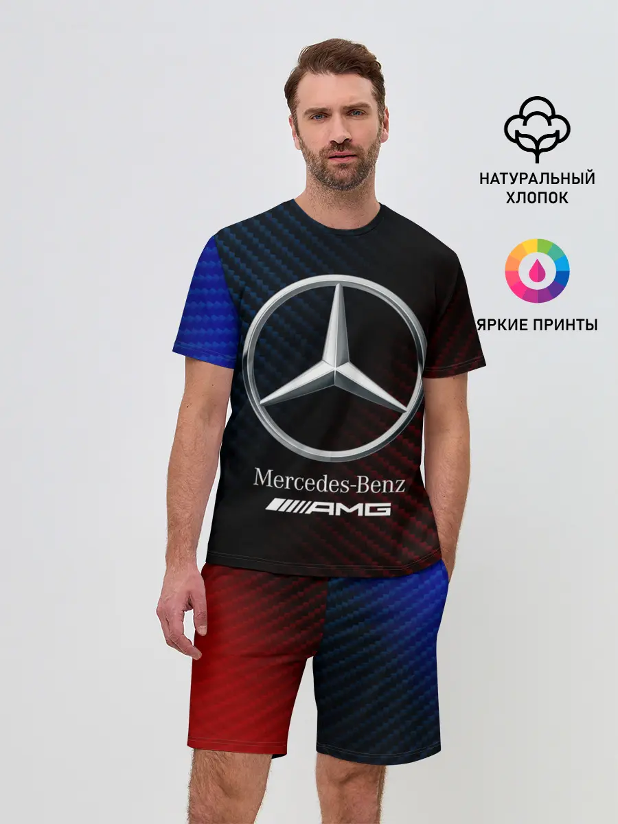 Мужской костюм с шортами / MERCEDES / МЕРСЕДЕС