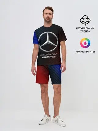 Мужской костюм с шортами / MERCEDES / МЕРСЕДЕС