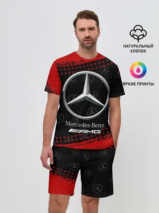 Мужской костюм с шортами / MERCEDES / МЕРСЕДЕС
