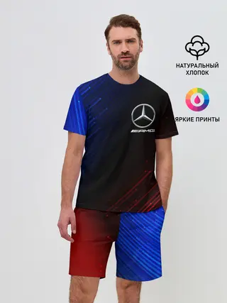 Мужской костюм с шортами / MERCEDES / МЕРСЕДЕС