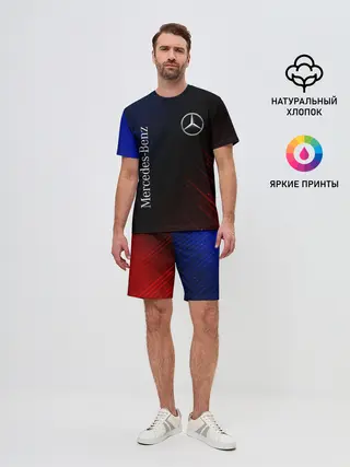 Мужской костюм с шортами / MERCEDES / МЕРСЕДЕС
