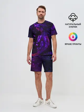 Мужской костюм с шортами / Энергия Лавы