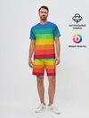 Мужской костюм с шортами / Радуга | Rainbow