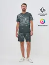 Мужской костюм с шортами / Рыбы