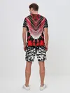 Мужской костюм с шортами / STRIPES GEOMETRY
