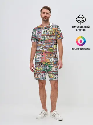 Мужской костюм с шортами / Ментон Франция