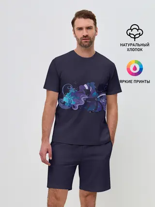 Мужской костюм с шортами / Сумеречная пони