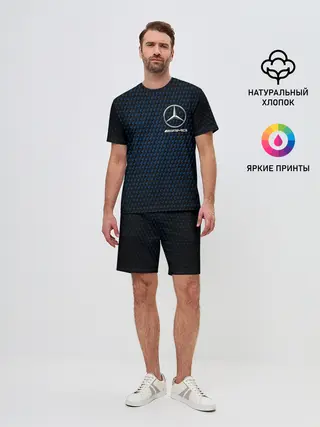 Мужской костюм с шортами / MERCEDES / МЕРСЕДЕС