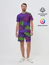 Мужской костюм с шортами / Африканский дух