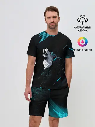 Мужской костюм с шортами / Sky Wolf
