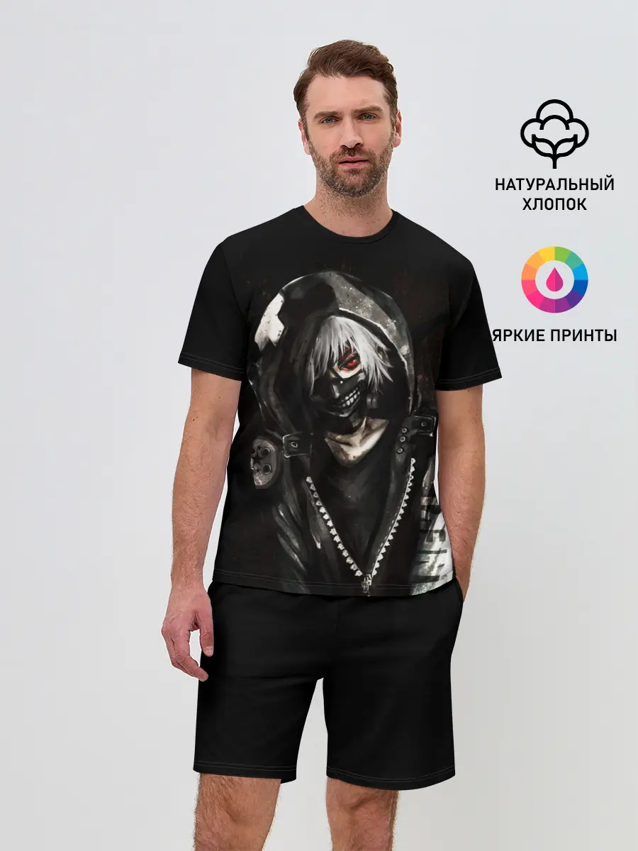 Мужской костюм с шортами / Токийский гуль