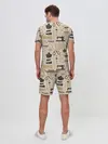 Мужской костюм с шортами / sewing