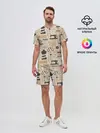 Мужской костюм с шортами / sewing