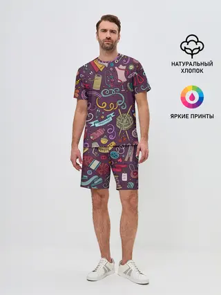 Мужской костюм с шортами / шитье