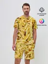Мужской костюм с шортами / Лапша
