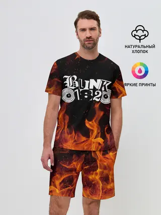 Мужской костюм с шортами / Blink 182