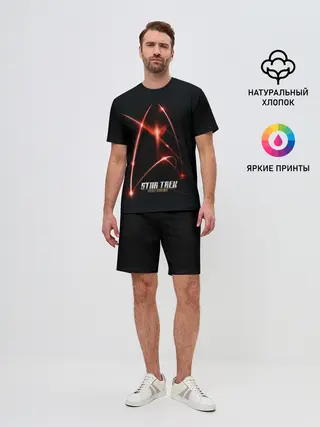 Мужской костюм с шортами / Звездный путь
