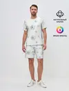 Мужской костюм с шортами / Ромашки