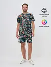 Мужской костюм с шортами / Линии в пространстве