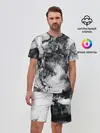 Мужской костюм с шортами / МРАМОР