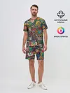 Мужской костюм с шортами / Цветные мемы из ВК