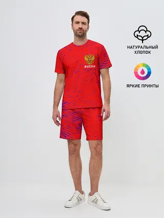 Мужской костюм с шортами / RUSSIA / РОССИЯ
