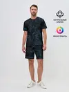 Мужской костюм с шортами / Фигуры из дыма