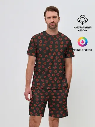 Мужской костюм с шортами / Дайс D&D