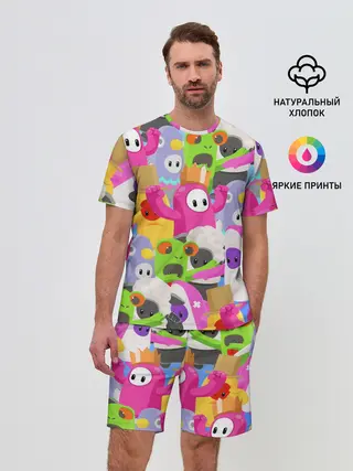 Мужской костюм с шортами / Fall Guys
