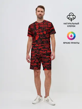 Мужской костюм с шортами / Лучшие Рок Группы
