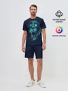Мужской костюм с шортами / Лев