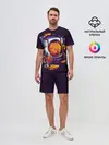 Мужской костюм с шортами / Техно Кот