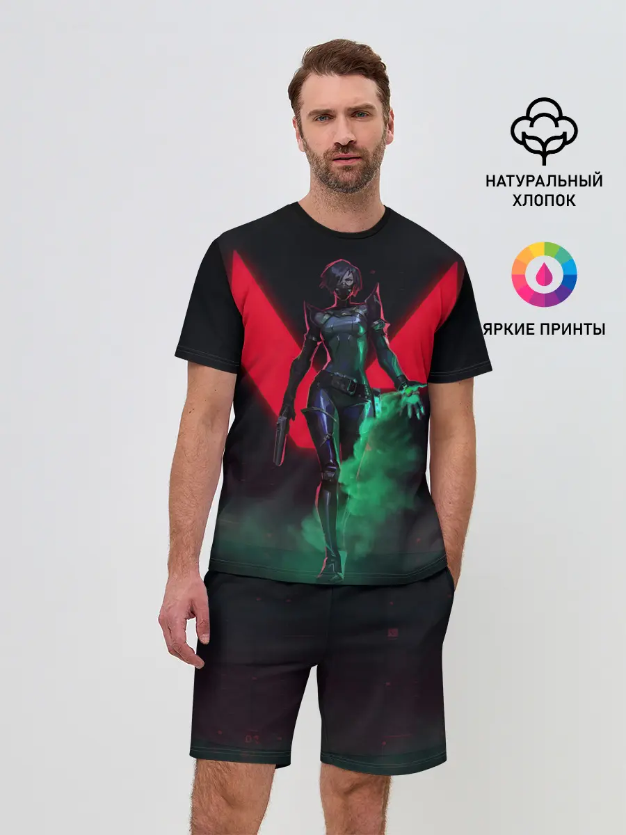 Мужской костюм с шортами / Viper Valorant