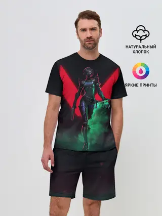 Мужской костюм с шортами / Viper Valorant