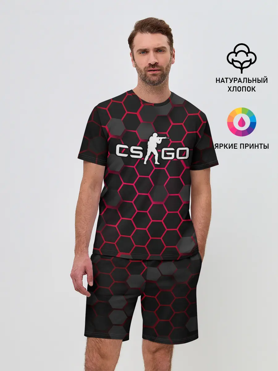 Мужской костюм с шортами / COUNTER STRIKE