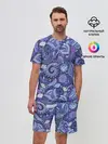 Мужской костюм с шортами / ВОСТОЧНЫЙ УЗОР