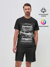 Мужской костюм с шортами / BMW