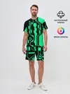 Мужской костюм с шортами / КИБЕРПАНК