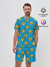 Мужской костюм с шортами / БУРГЕРЫ