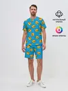 Мужской костюм с шортами / БУРГЕРЫ