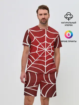 Мужской костюм с шортами / Паутина