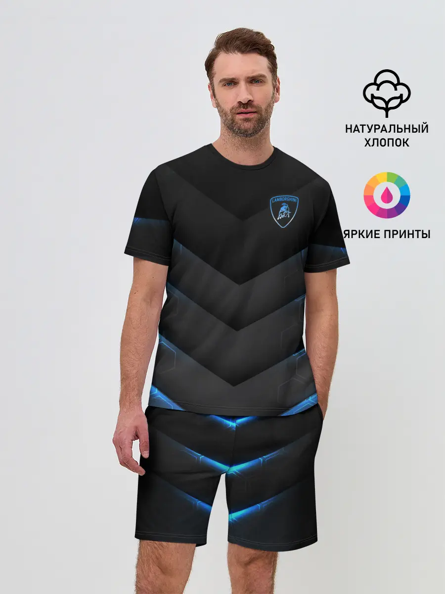 Мужской костюм с шортами / Lamborghini