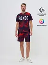 Мужской костюм с шортами / AC DС