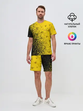 Мужской костюм с шортами / ПИКАЧУ / PIKACHU