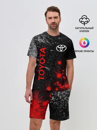 Мужской костюм с шортами / TOYOTA / ТОЙОТА