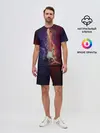 Мужской костюм с шортами / Гитара огня