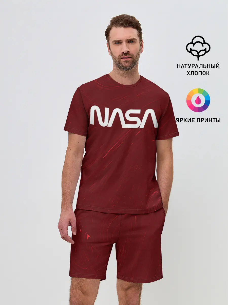 Мужской костюм с шортами / NASA / НАСА