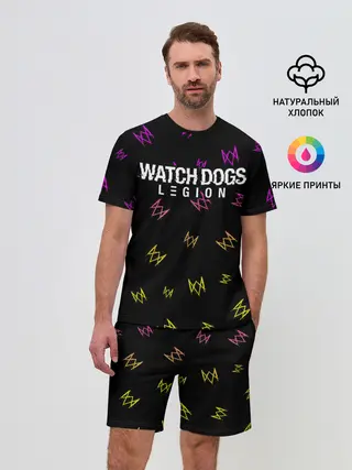 Мужской костюм с шортами / WATCH DOGS LEGION / ВОТЧ ДОГС