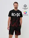 Мужской костюм с шортами / AC DС