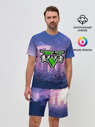 Мужской костюм с шортами / GTA